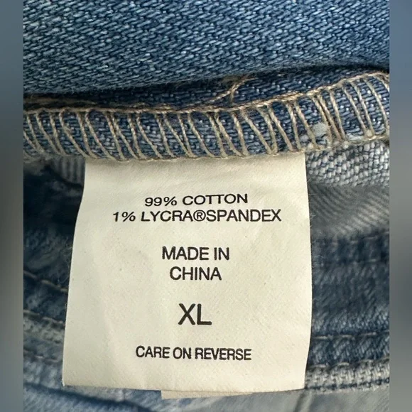 NY & Co Denim Wide Leg Overalls. NWT
SIZE: XL - Picture 4 of 13